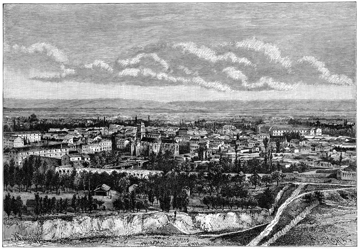 View of Blida, Algeria, c1890 by Armand Kohl