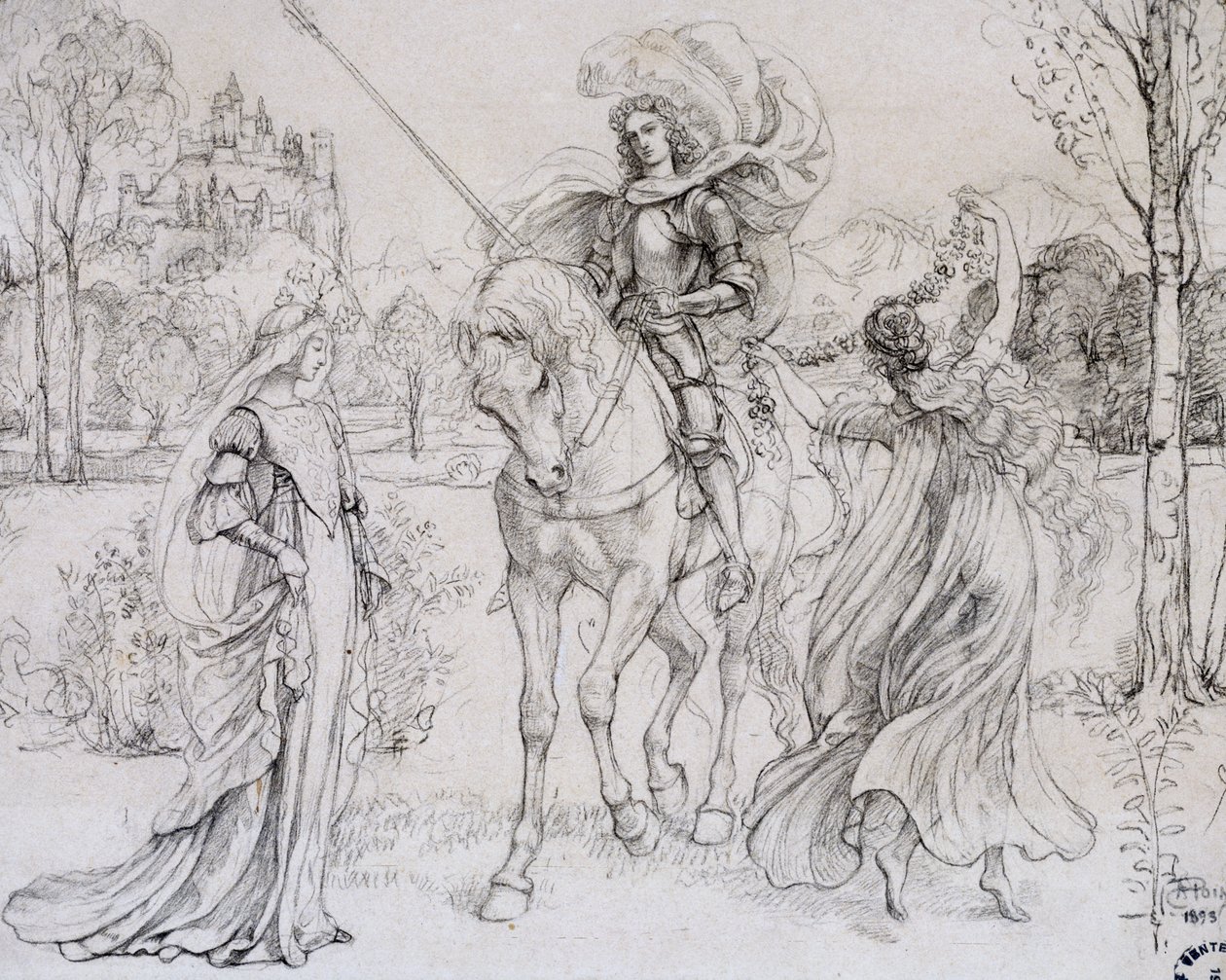 Greeting the Knight by Armand Point