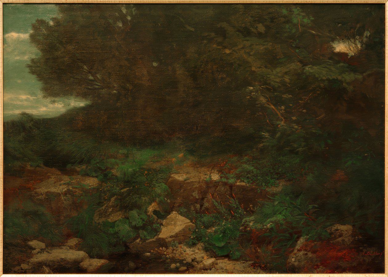 At the Edge of the Forest by Arnold Böcklin