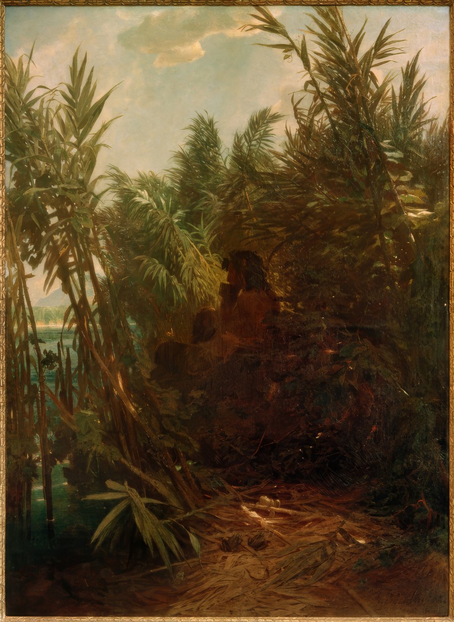 Pan in the Reeds by Arnold Böcklin