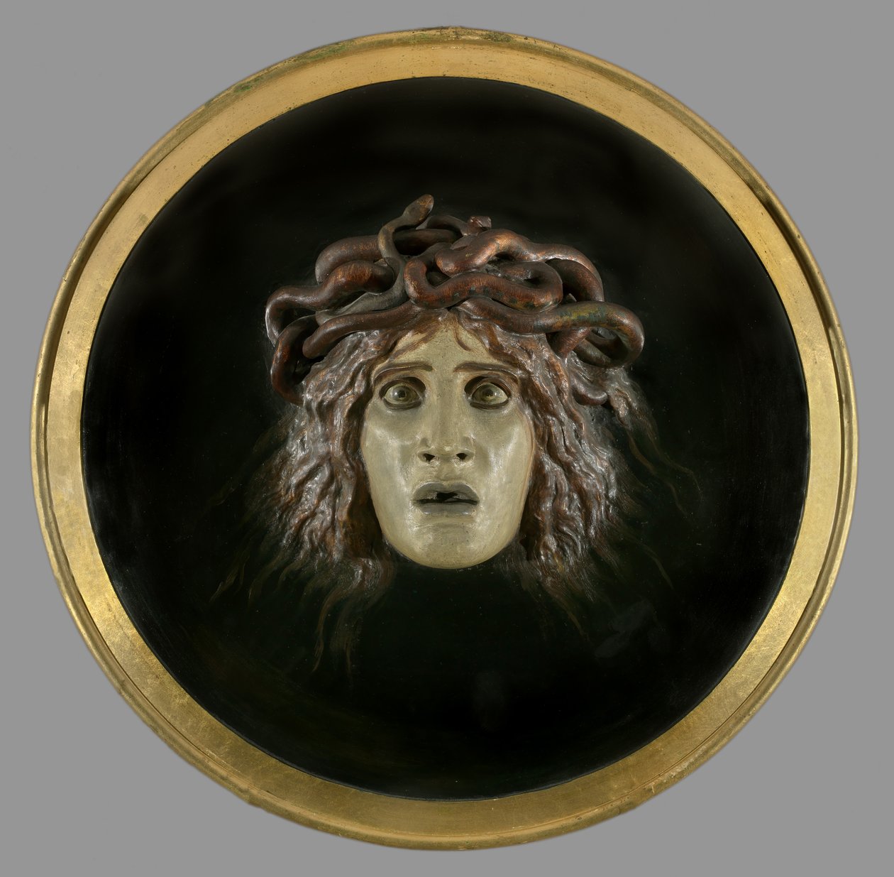 Shield with the Face of Medusa by Arnold Böcklin