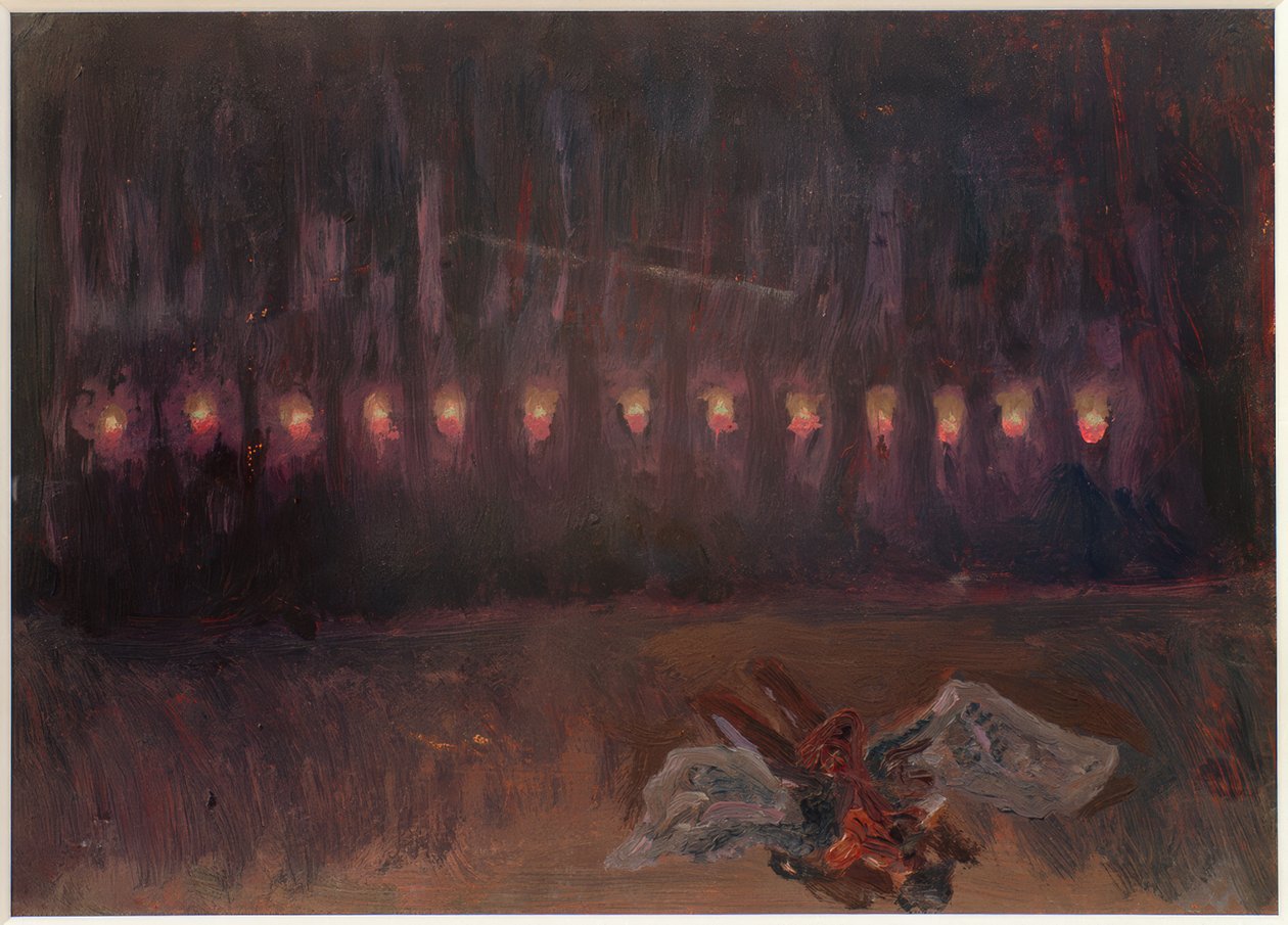 The Happy Hand (1st Image) by Arnold Schönberg