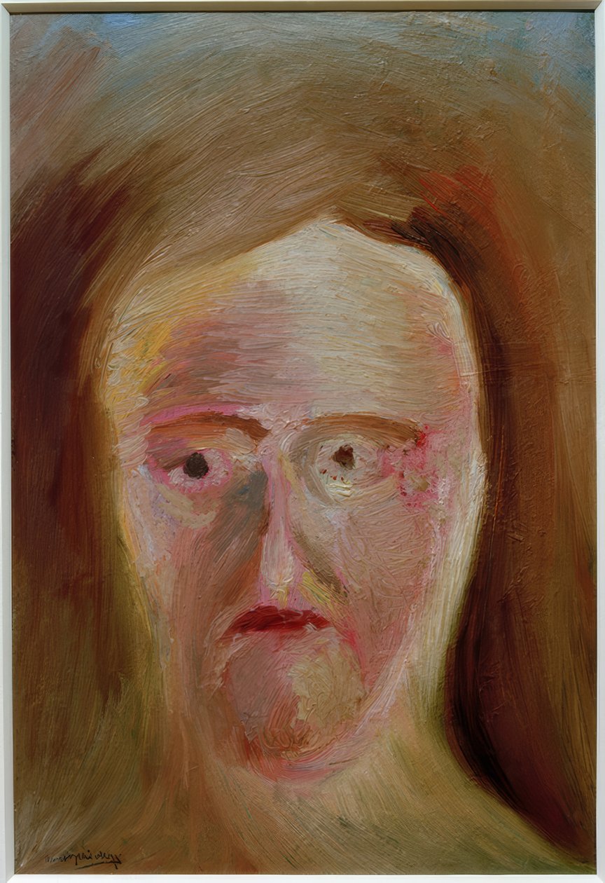 Portrait by Arnold Schönberg