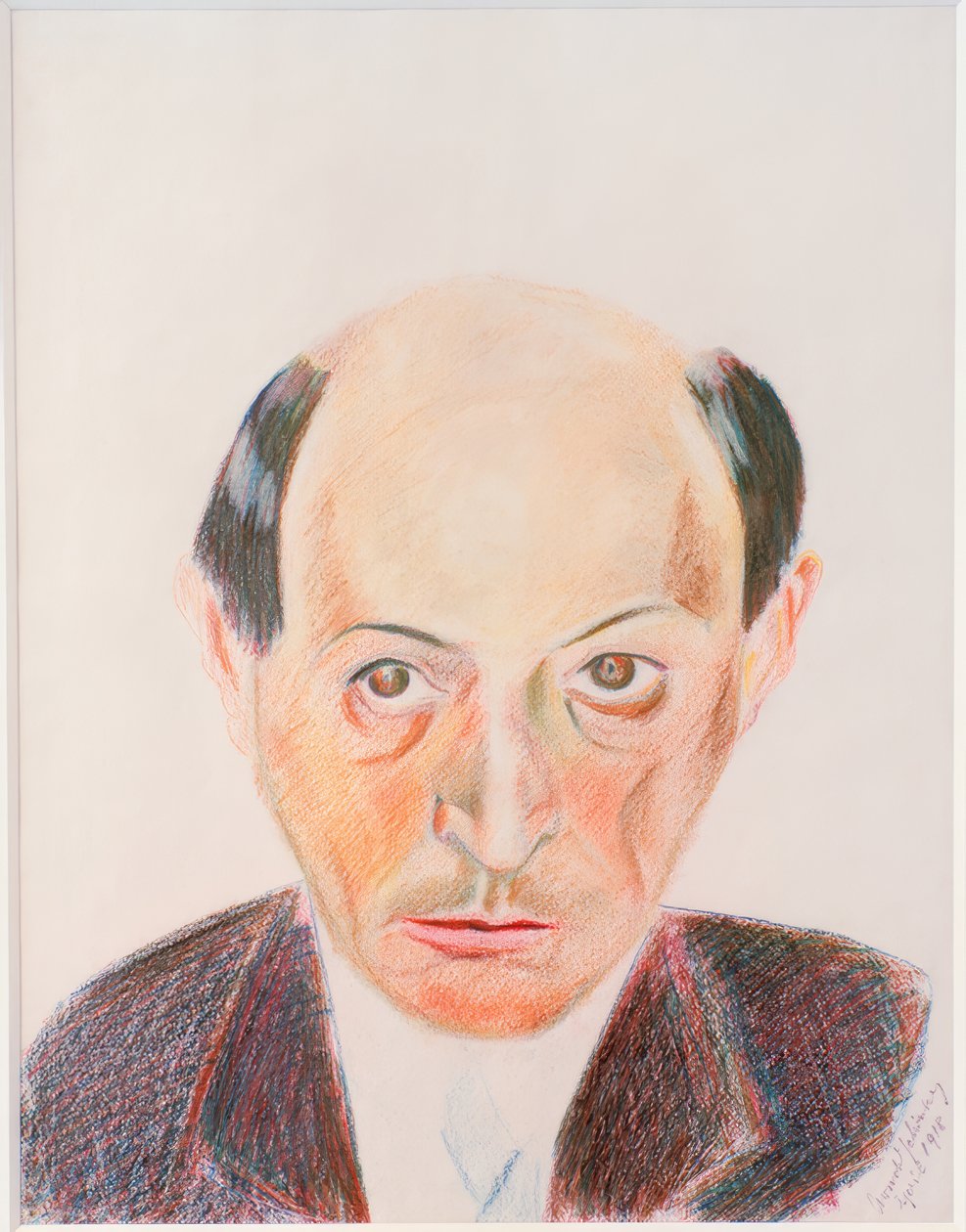 Self-Portrait by Arnold Schönberg