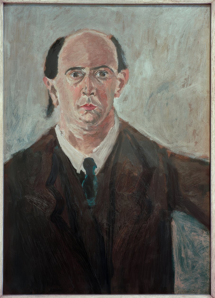 Self-Portrait by Arnold Schönberg