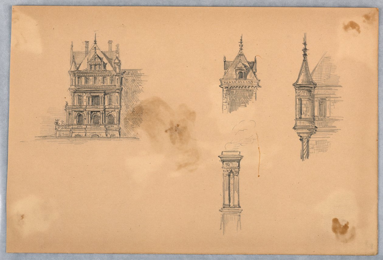 Architectural Studies by Arnold William Brunner