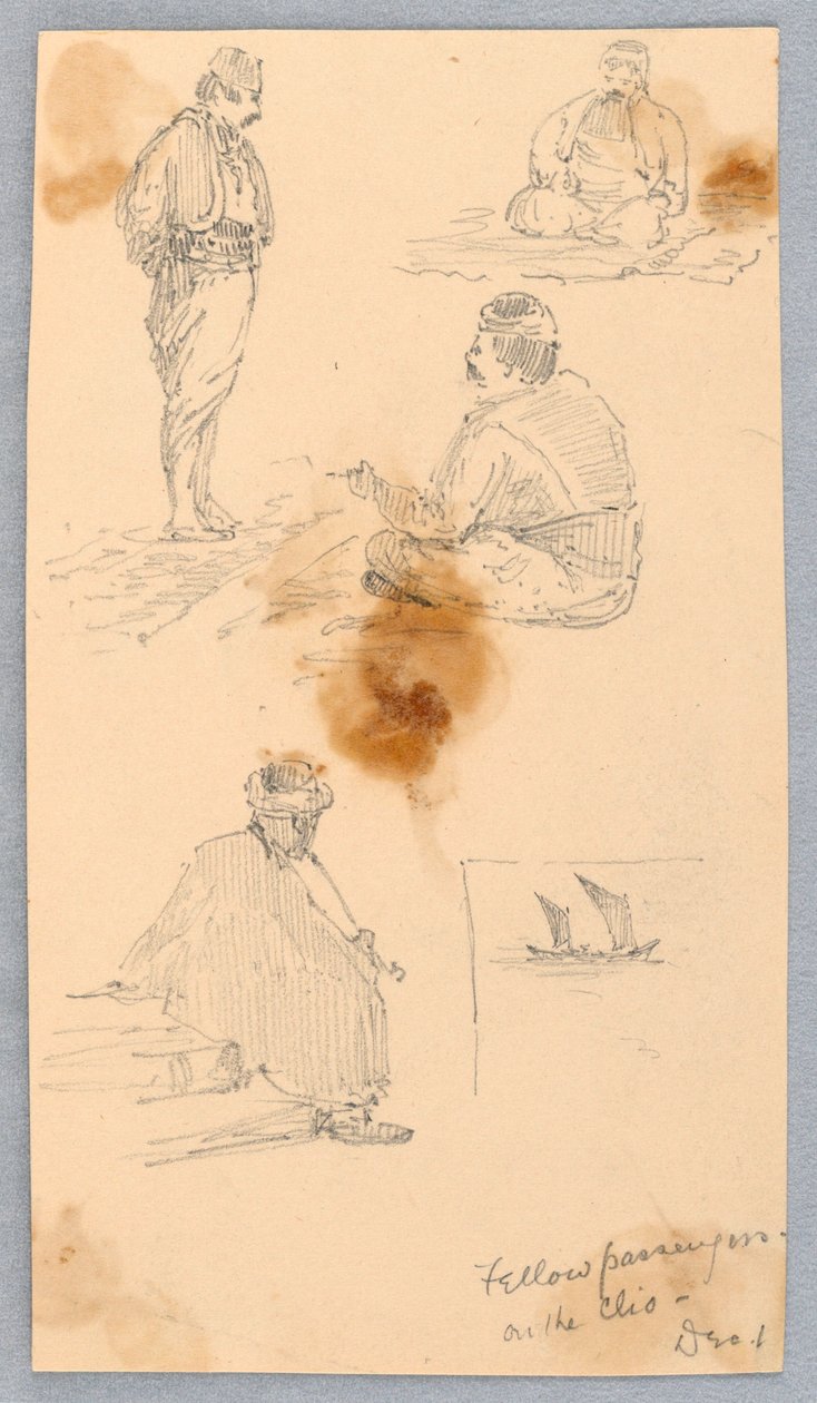 Fellow Passengers on the Cleo by Arnold William Brunner