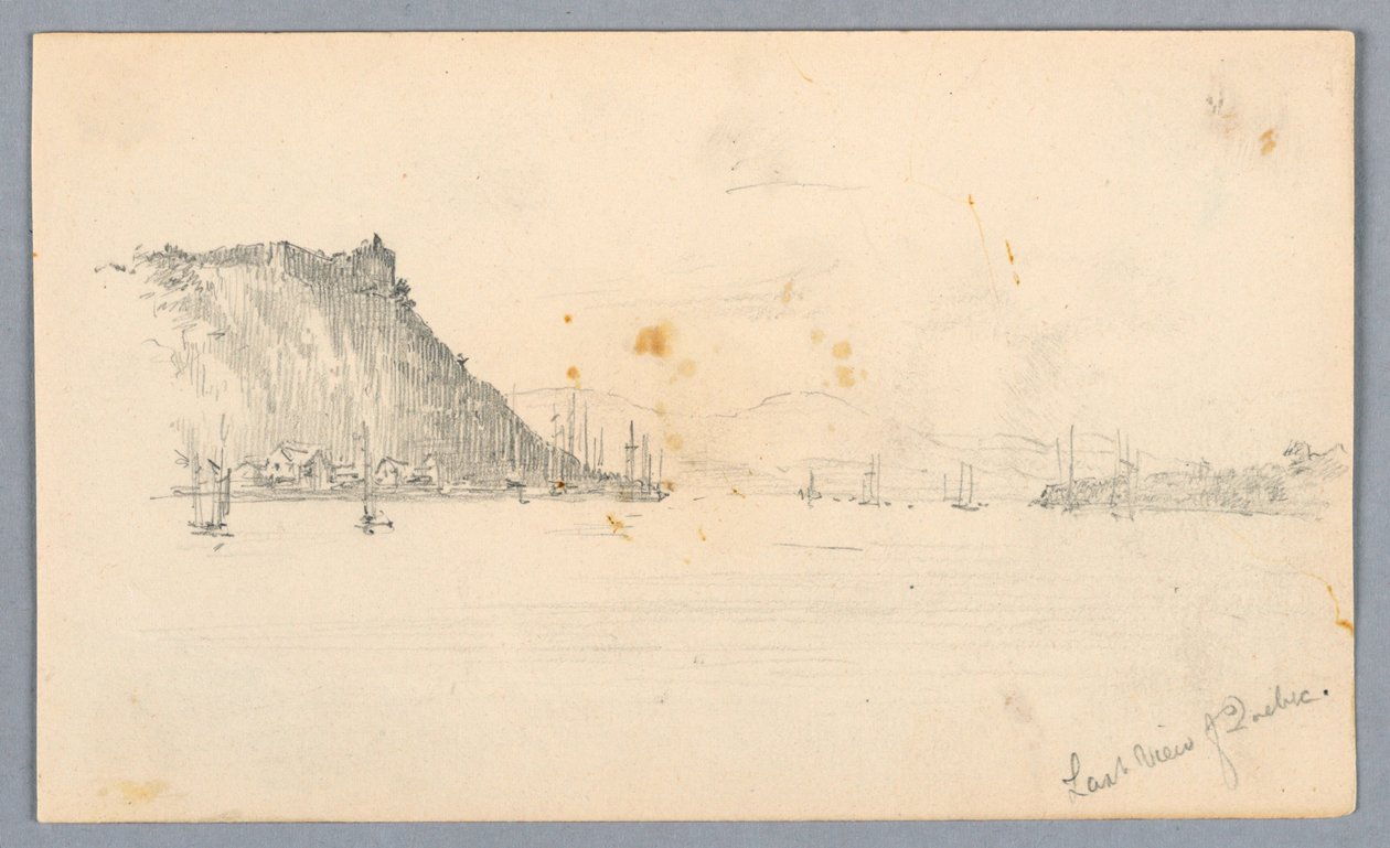 Last View of Quebec by Arnold William Brunner