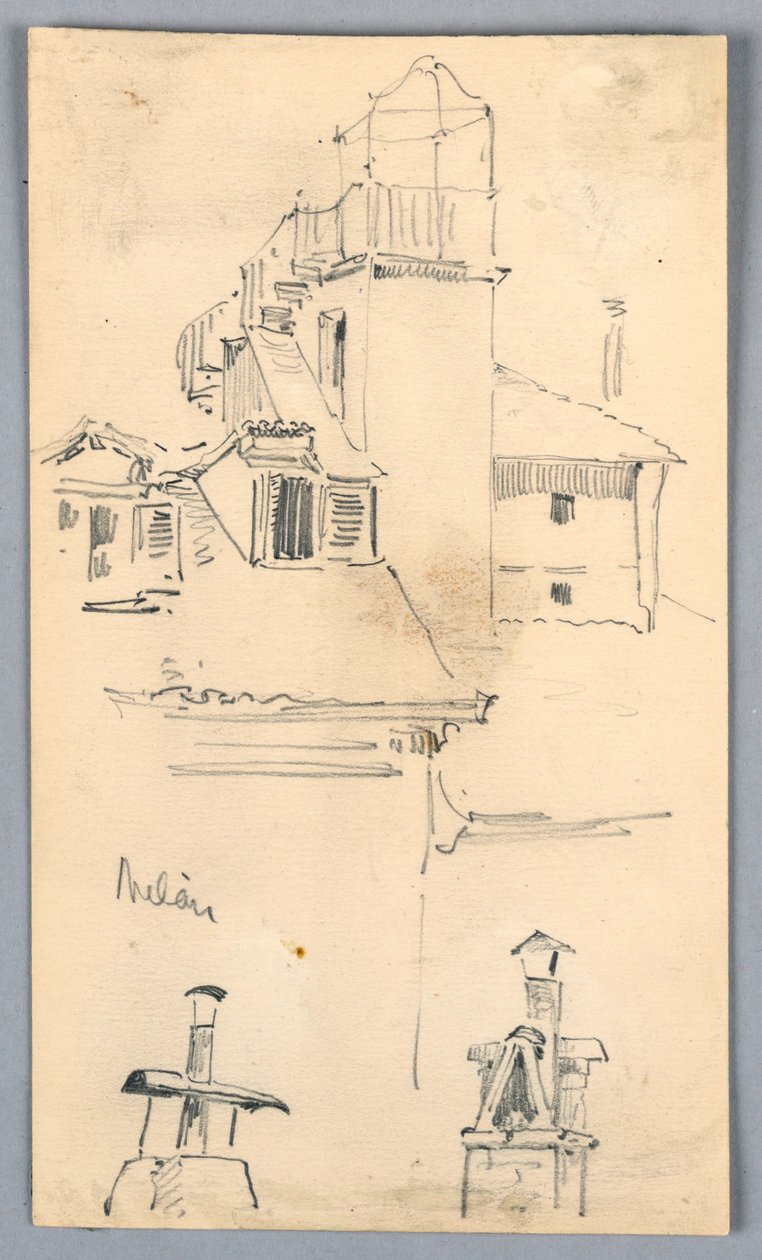 Sketches in Milan by Arnold William Brunner