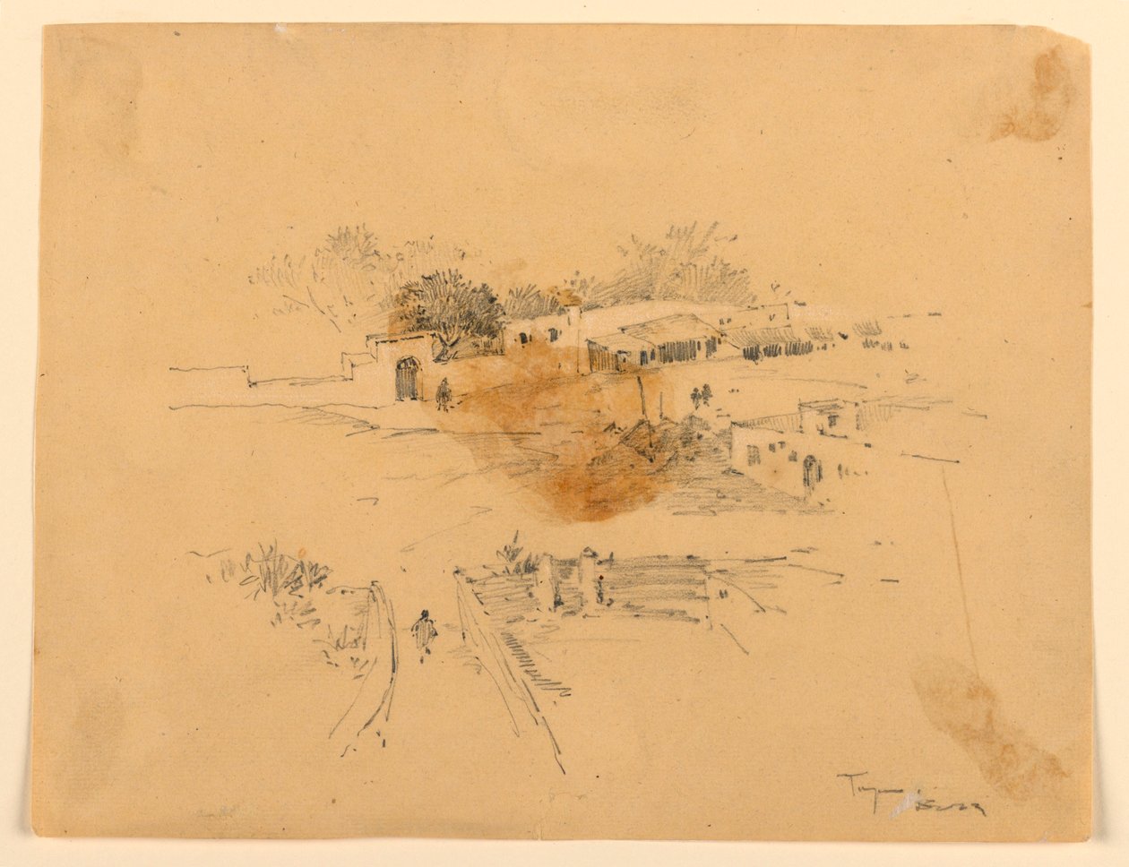 Square in Tangiers by Arnold William Brunner