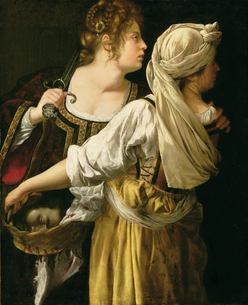 Judith and her Servant by Artemisia Gentileschi