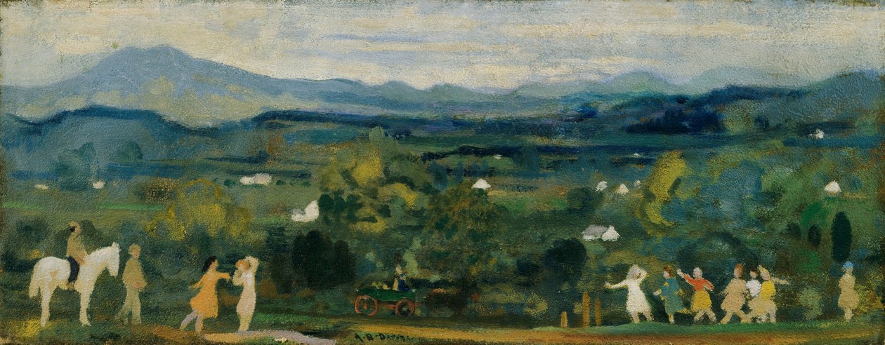 The Birth of the Green by Arthur Bowen Davies