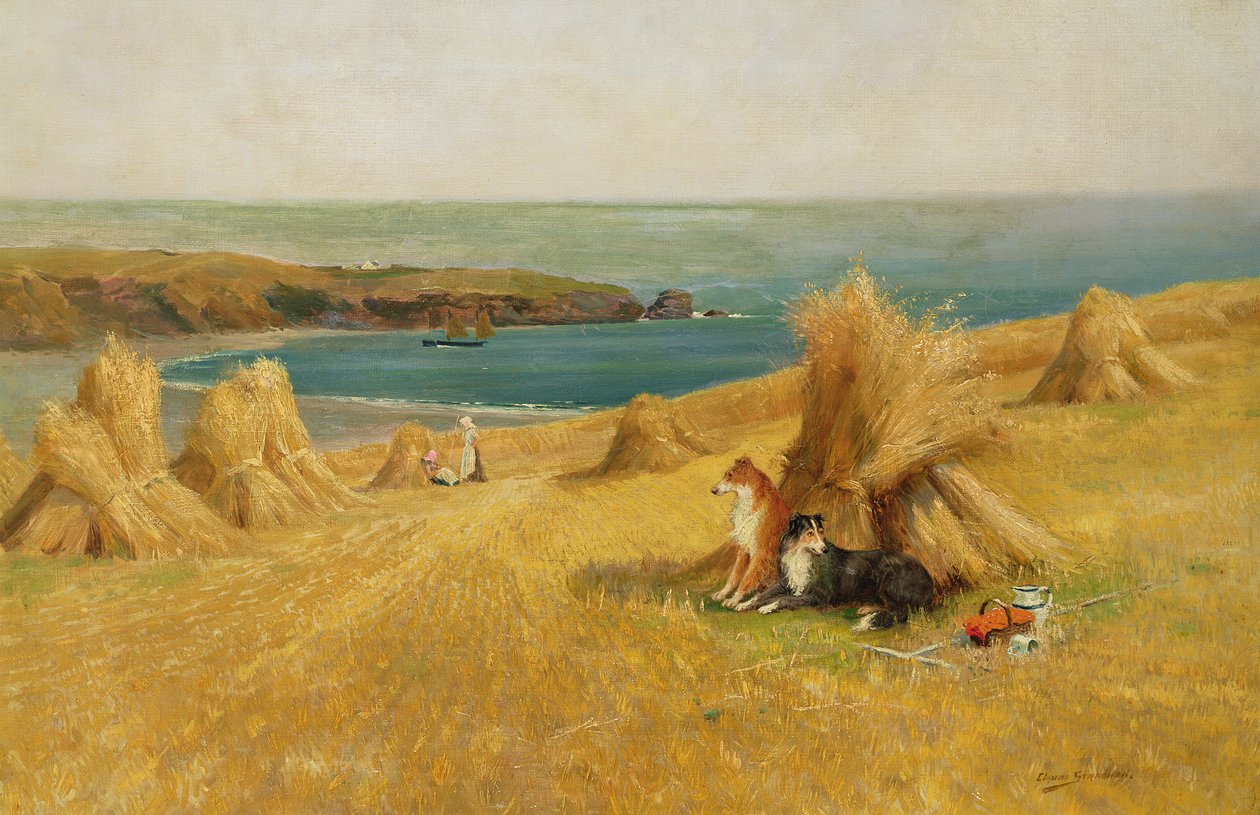 On the Coast by Arthur Claude Strachan