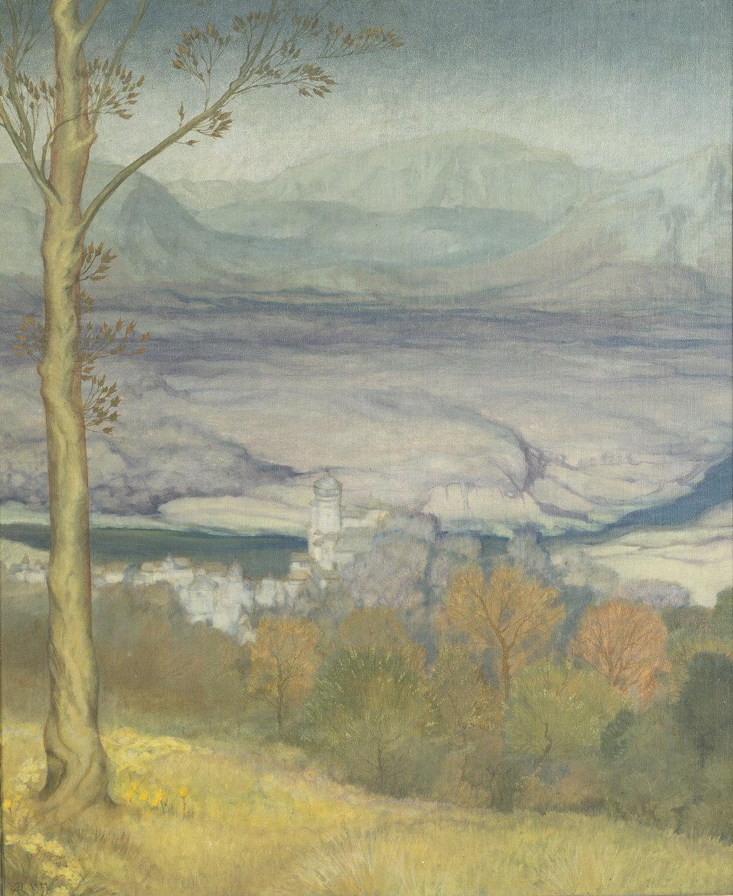 Landscape, c.1920 by Arthur Rackham