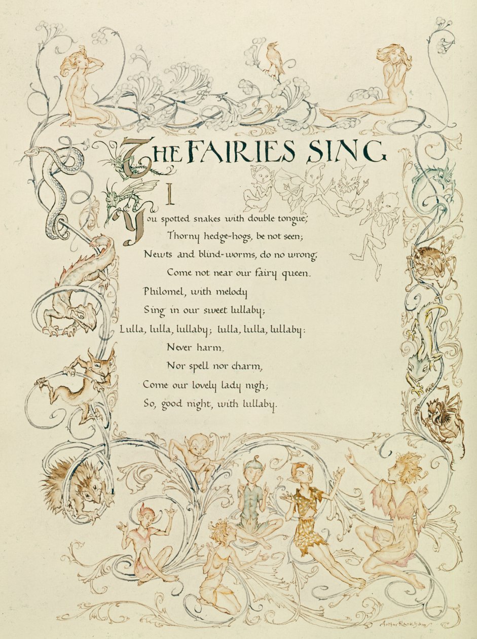 The Fairies Sing, from 