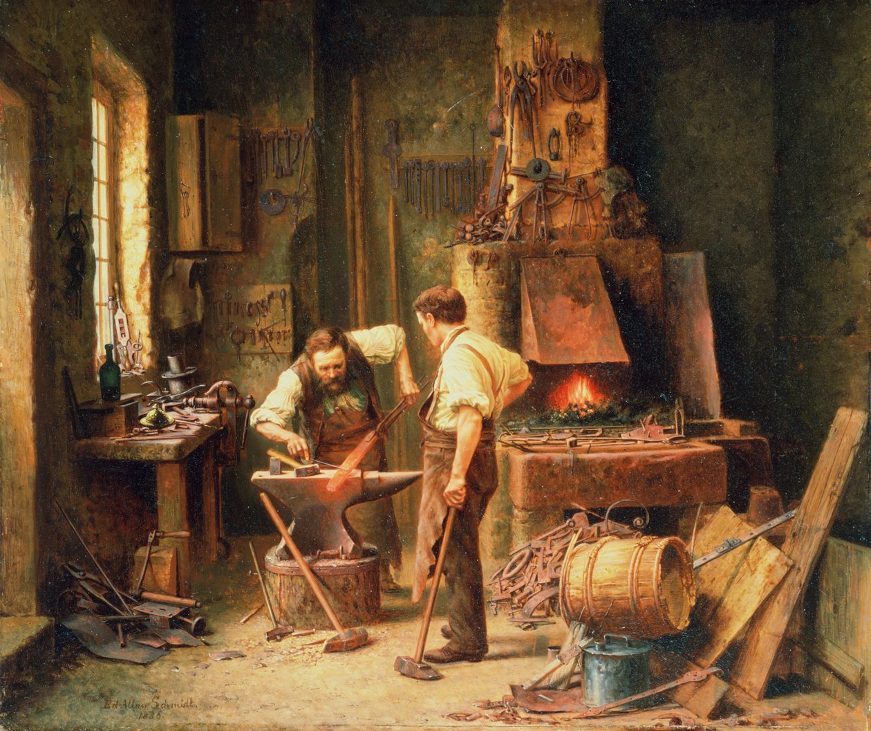 The Forge by Arthur Schmidt
