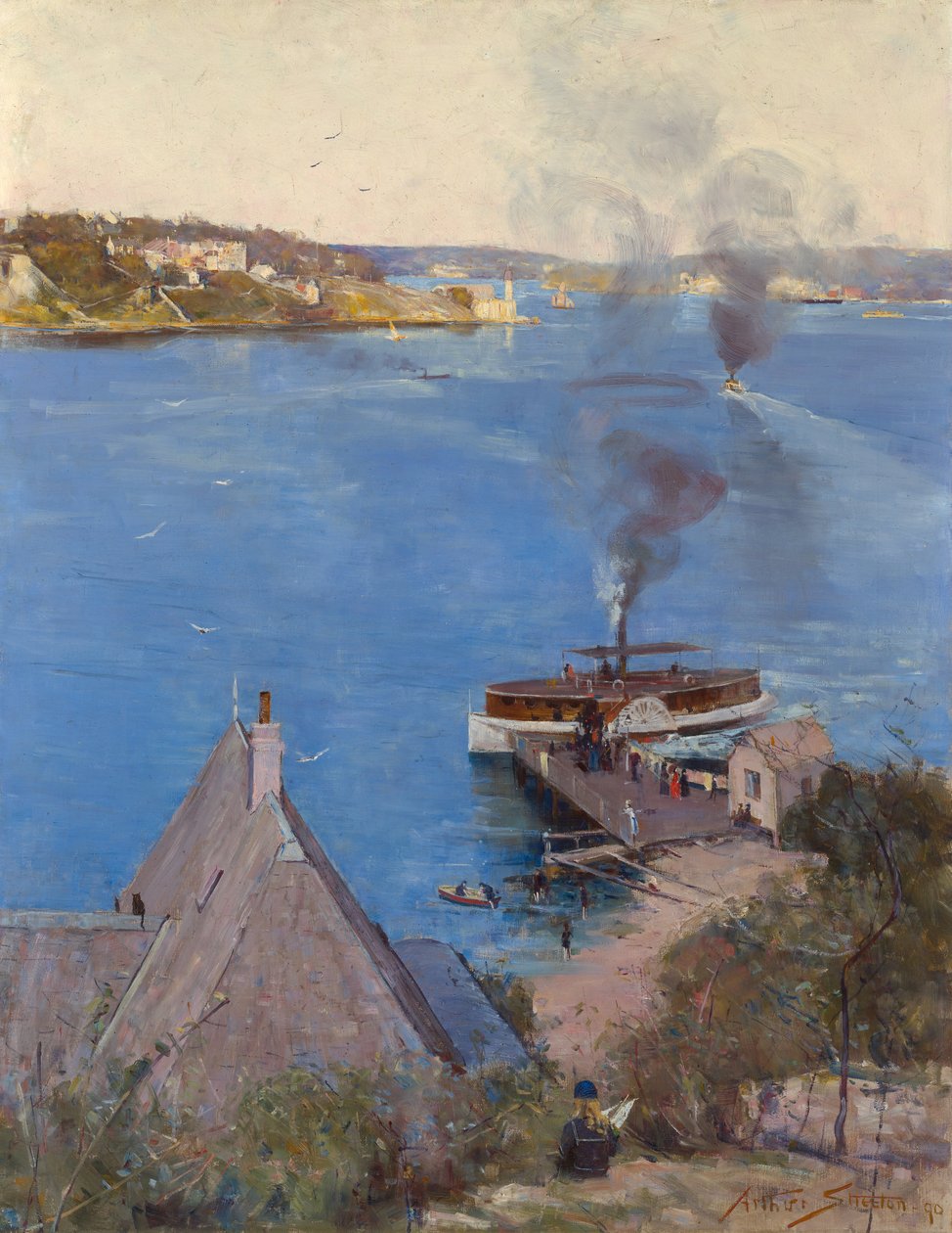 From McMahons Point by Arthur Streeton