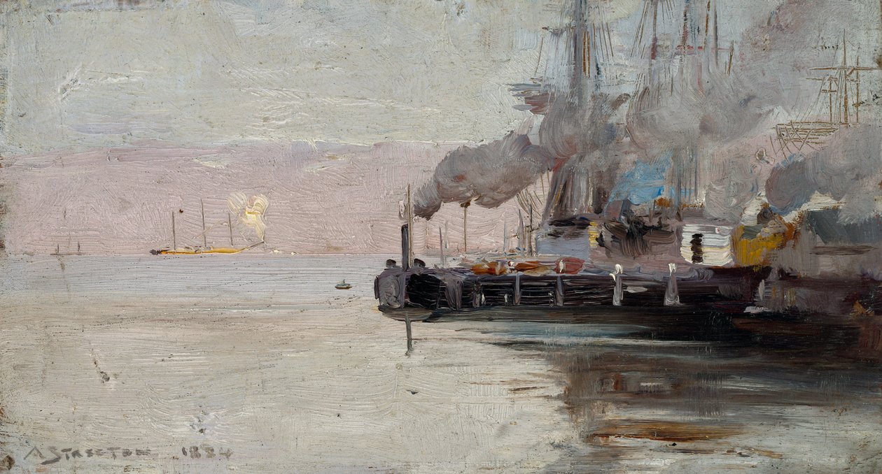 Sandridge by Arthur Streeton