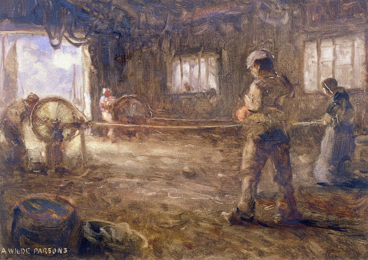 The Rope Walk by Arthur Wilde Parsons