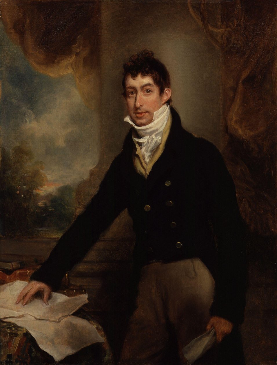 Gwyllym Lloyd Wardle by Arthur Devis
