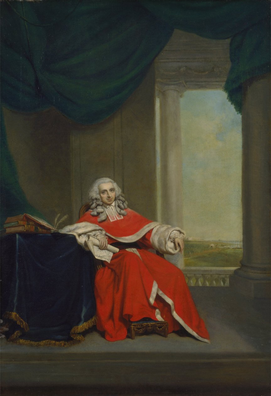 Sir Robert Chambers by Arthur Devis