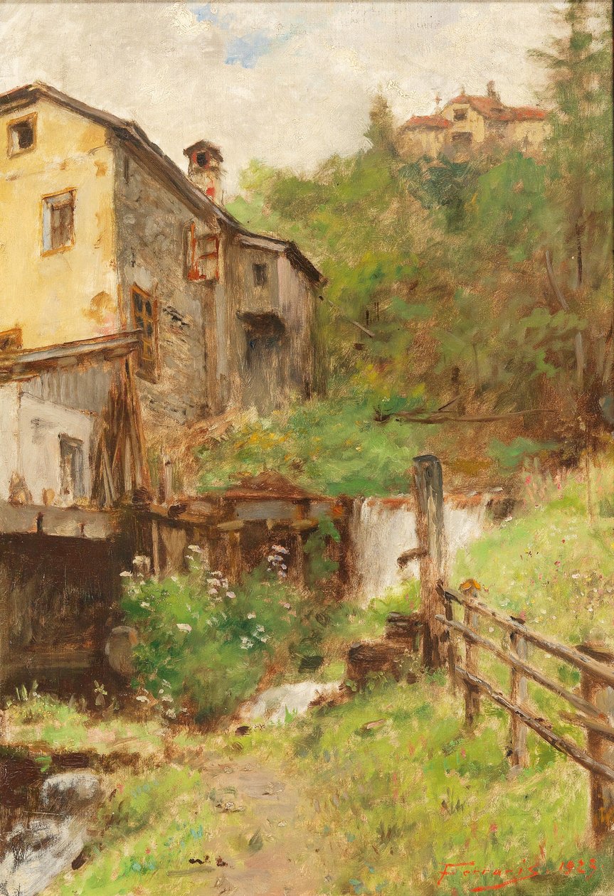 Old Mill by Arthur von Ferraris