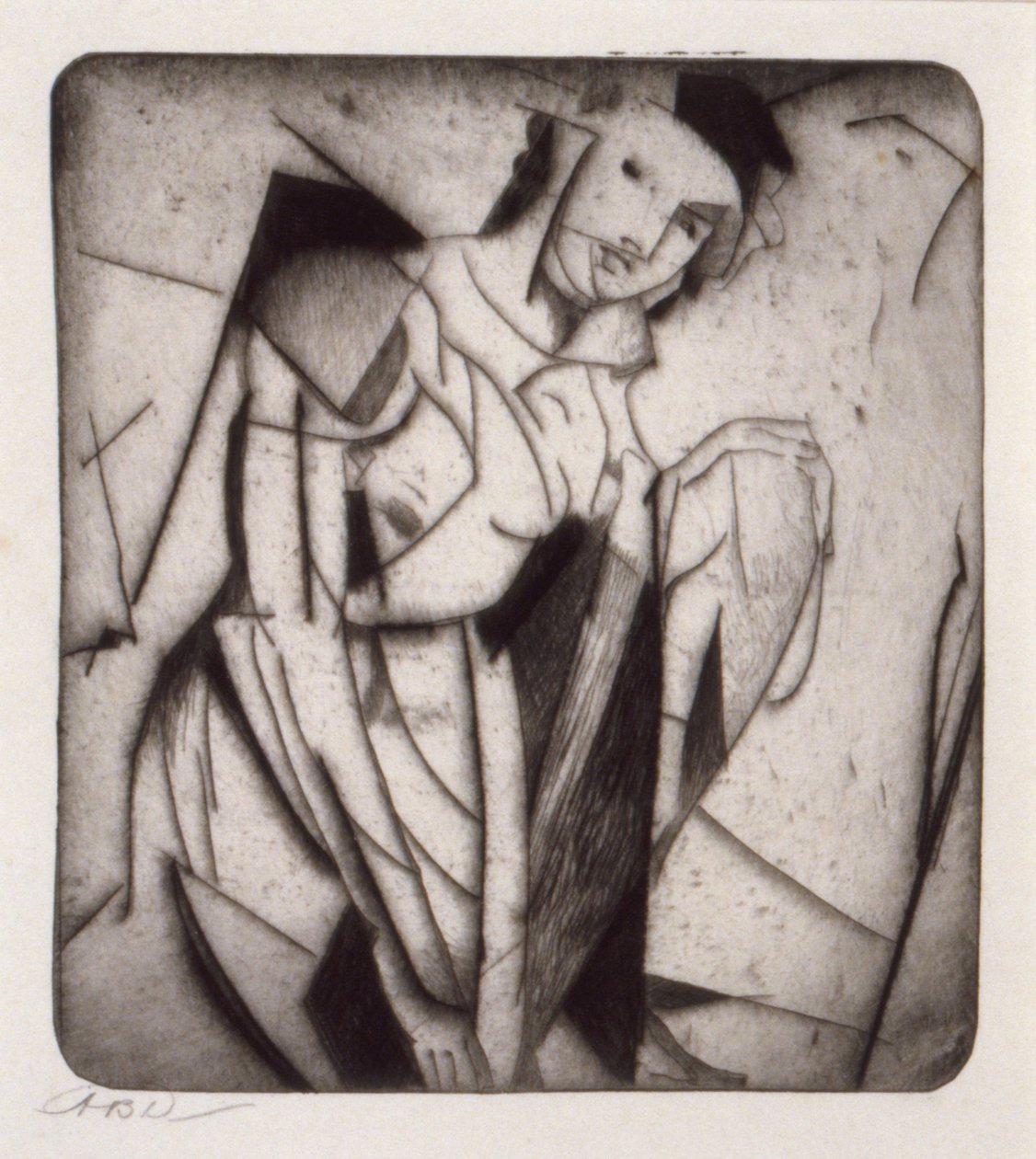 Figure in Glass by Arthur B. Davies