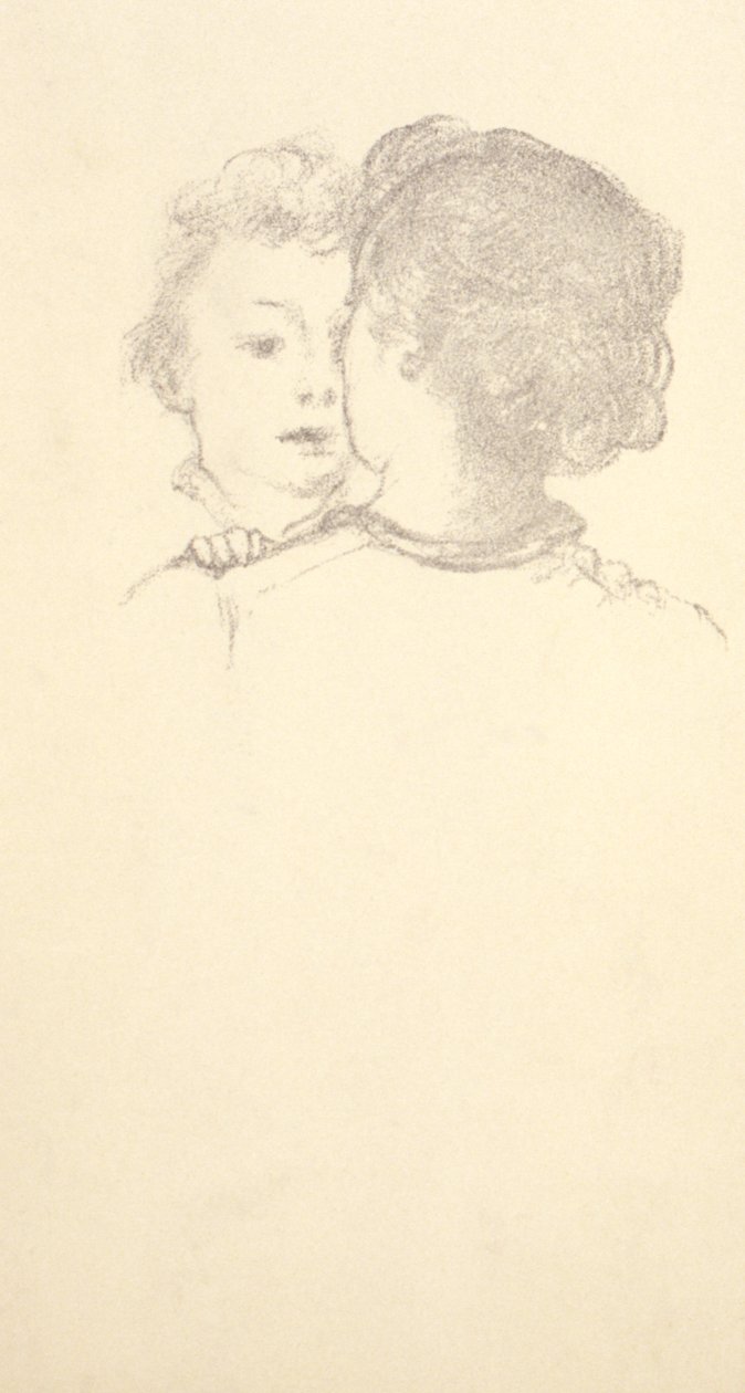 Rab (facing a woman) by Arthur B. Davies