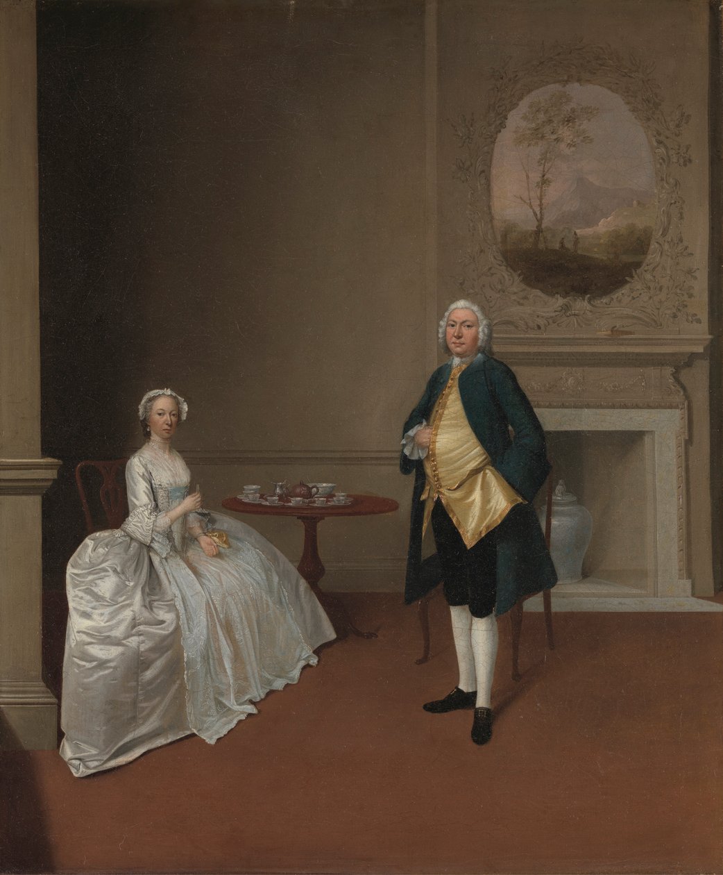 Mr. and Mrs. Hill by Arthur Devis