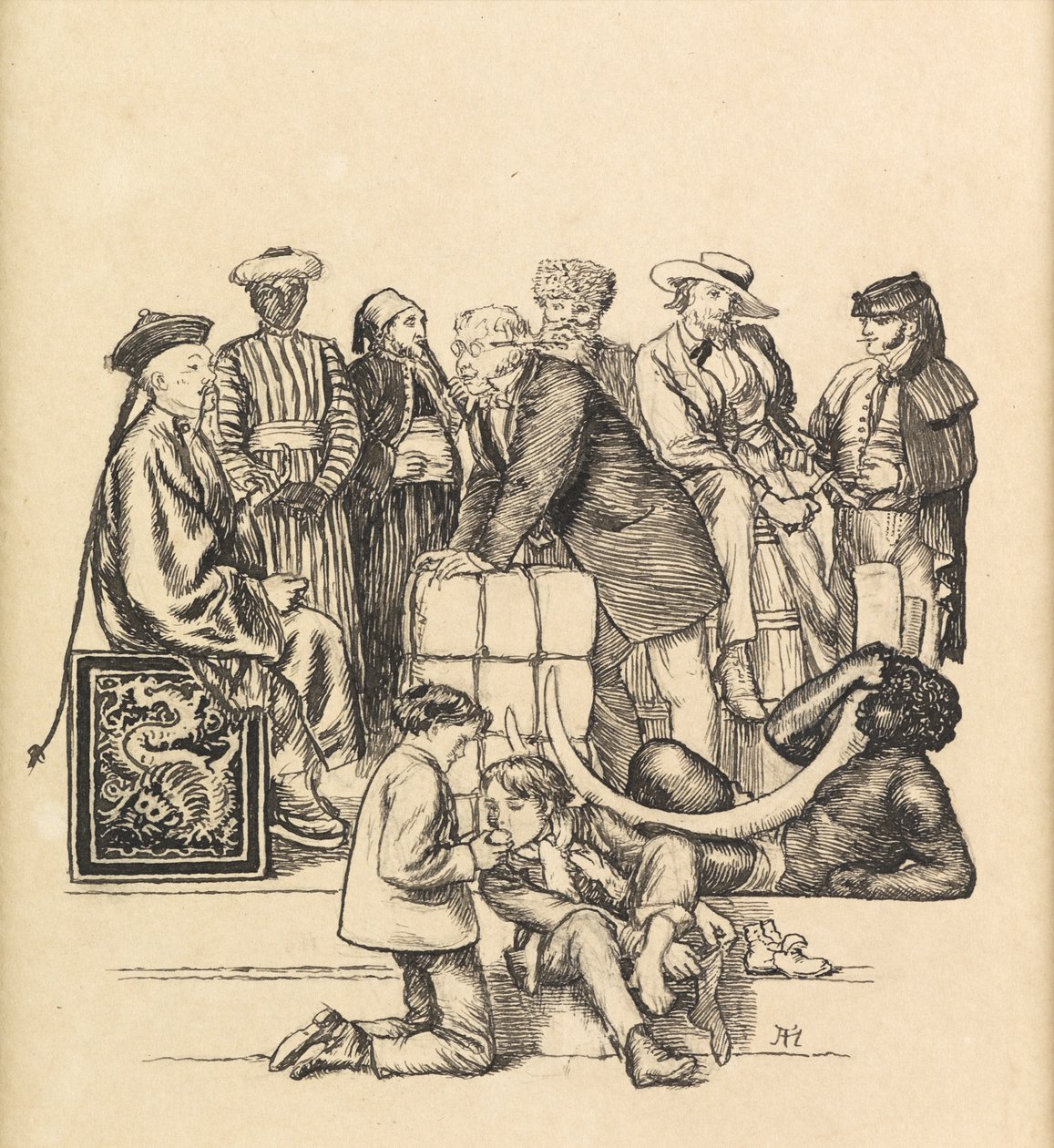 Trade by Arthur Hughes