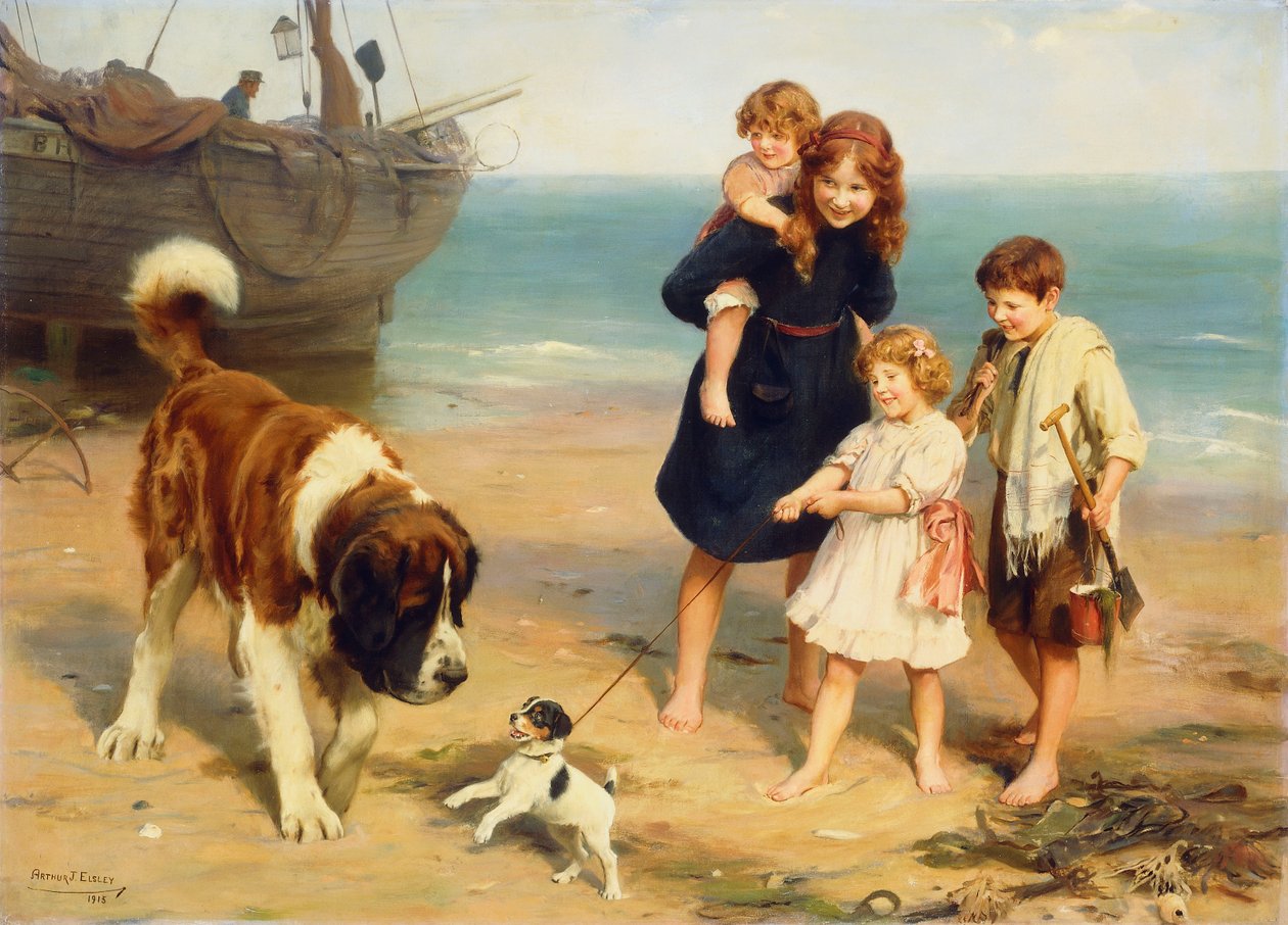 Summer Fun by Arthur John Elsley