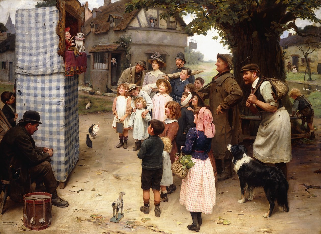The Punch and Judy Show by Arthur John Elsley