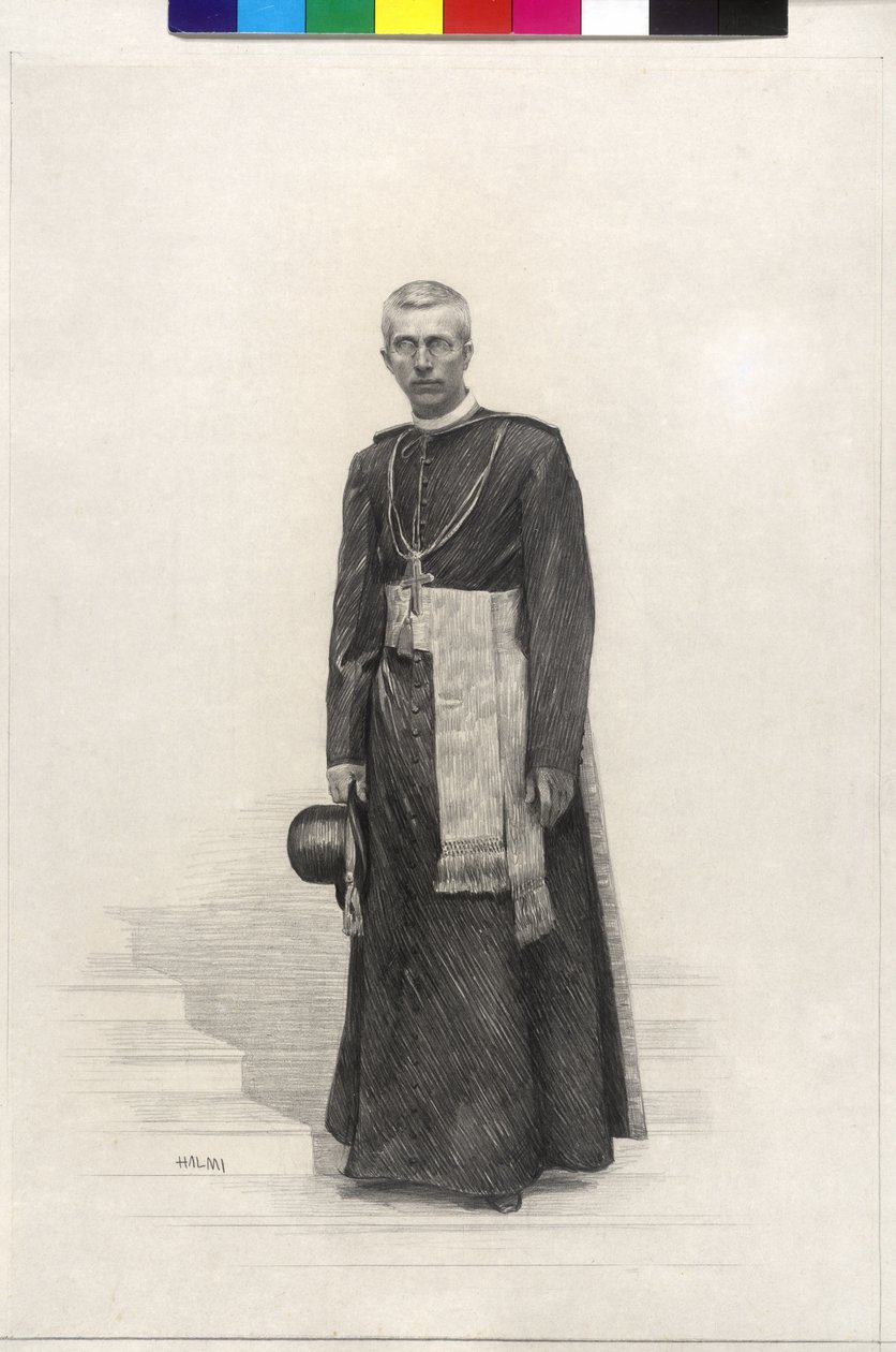 Canon Karoly Vezinger by Arthur Lajos Halmi