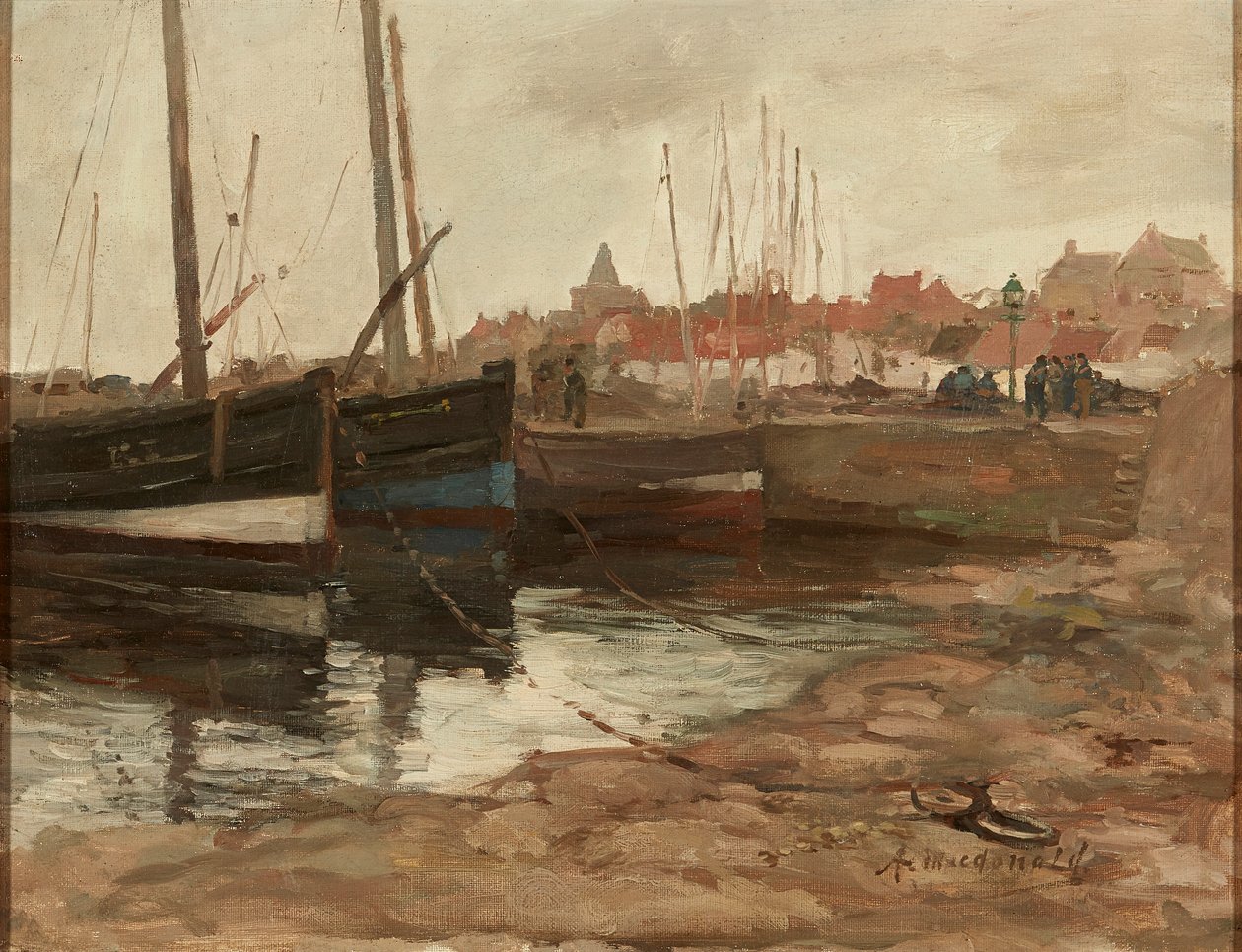 East Neuk Harbour by Arthur MacDonald