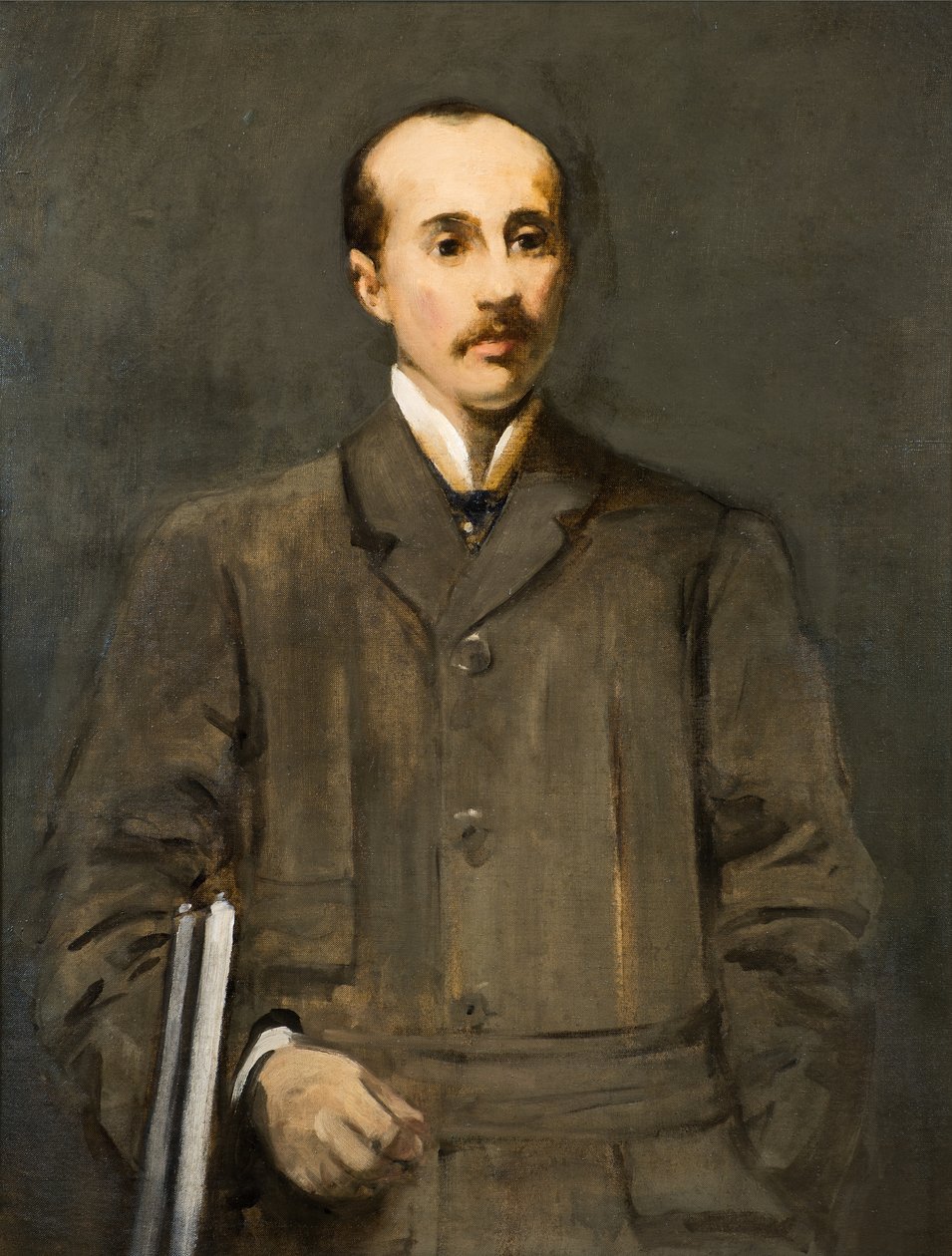 A Portrait Study [J Martin White] by Arthur Melville