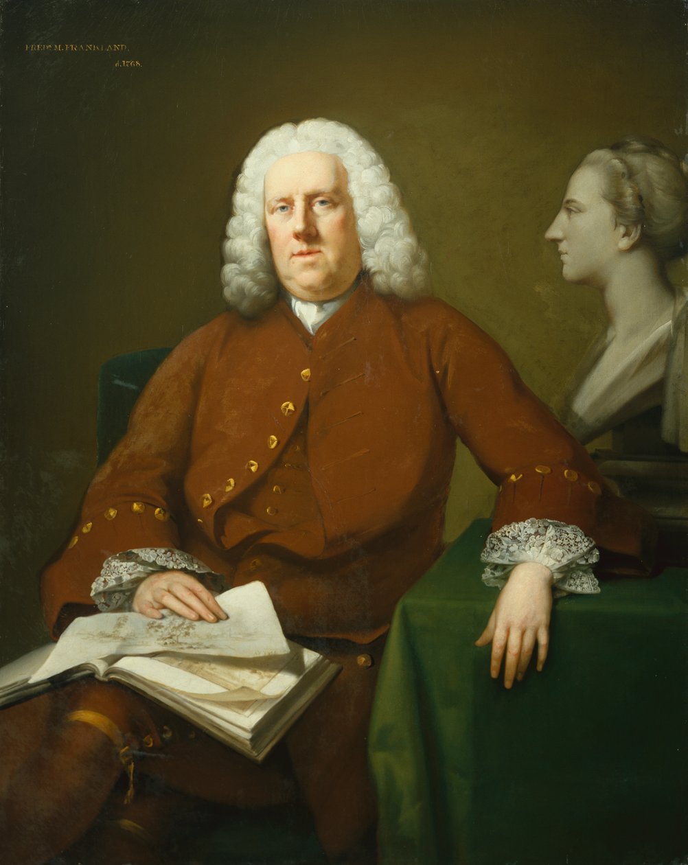 Portrait of Sir Frederick Frankland by Arthur Pond