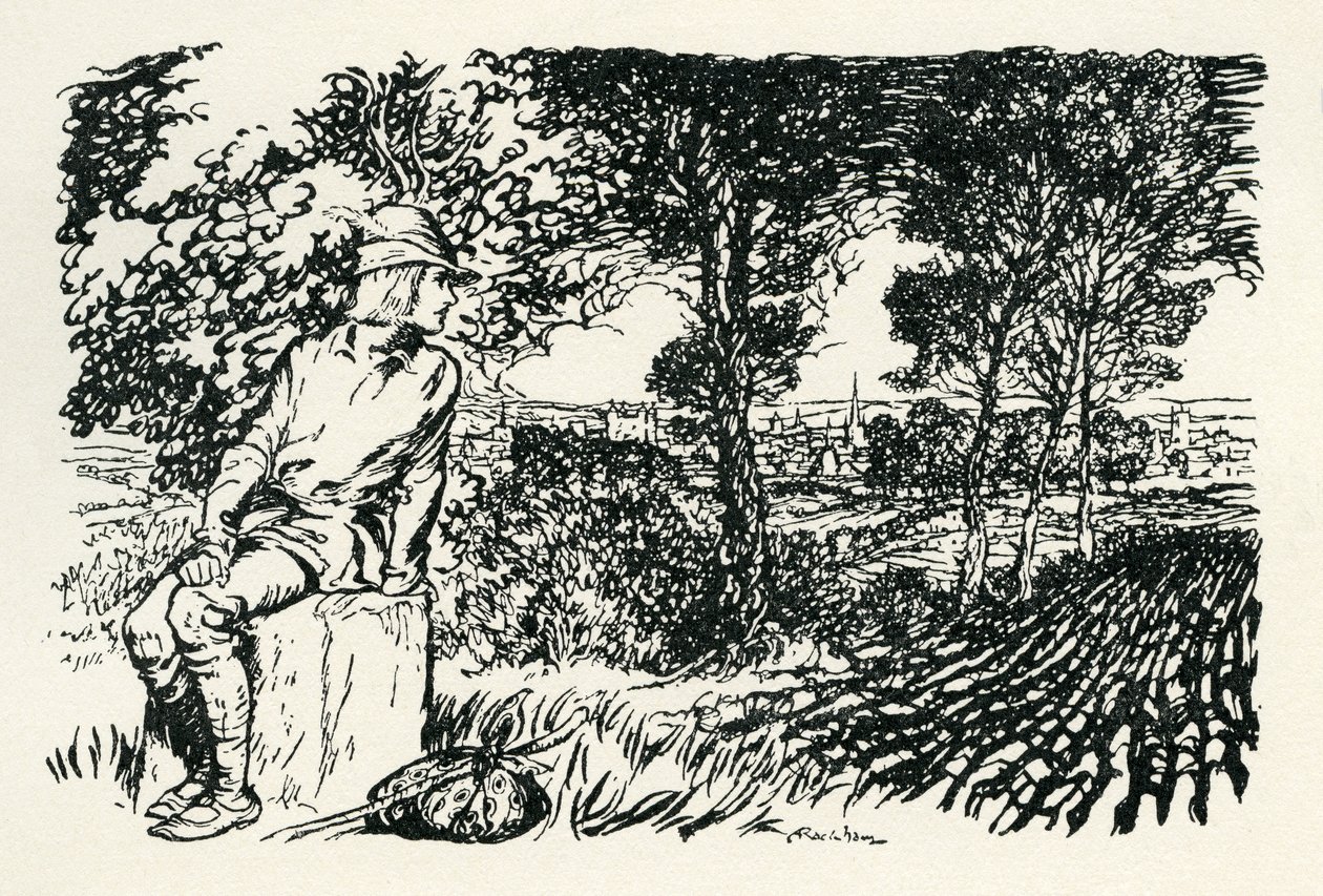 Dick Whittington by Arthur Rackham