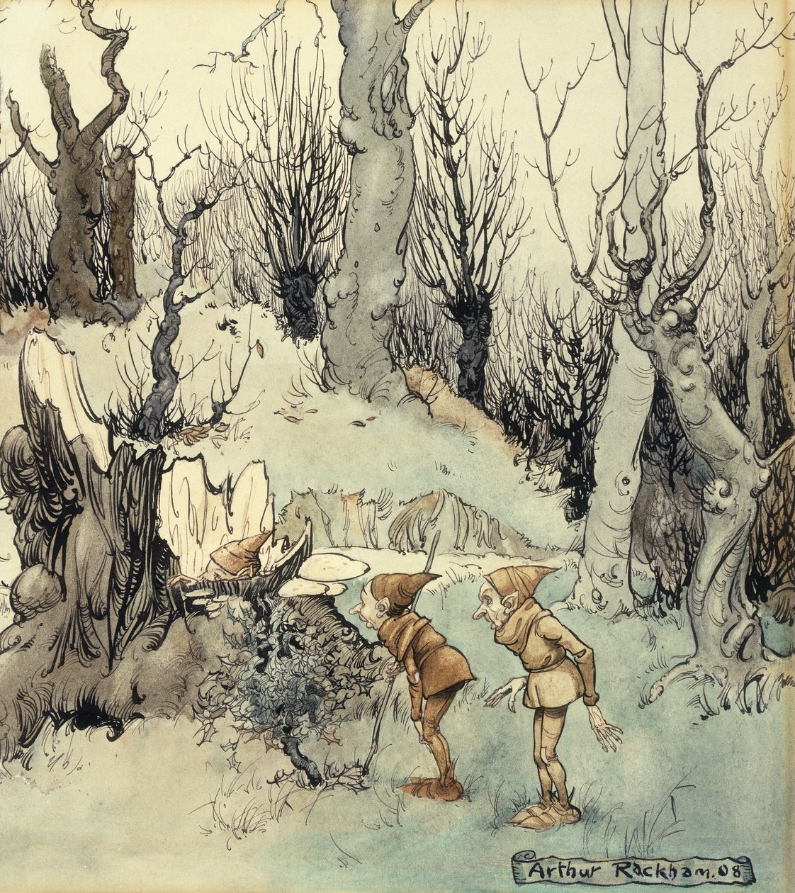 Elves in a Wood, 1908 by Arthur Rackham