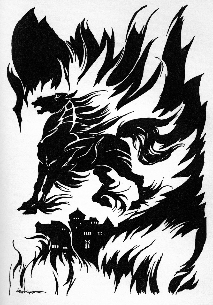 Metzengerstein by Arthur Rackham