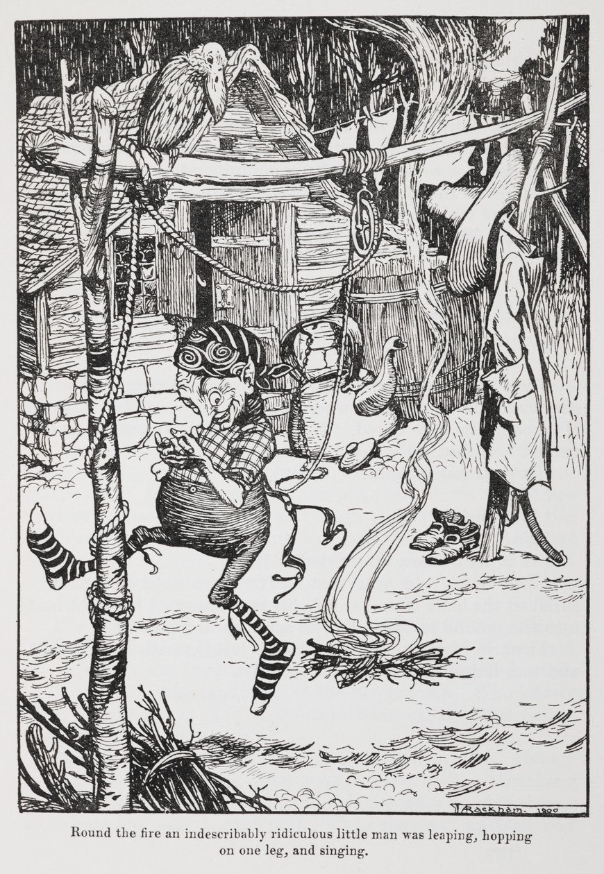 Rumpelstiltskin by Arthur Rackham
