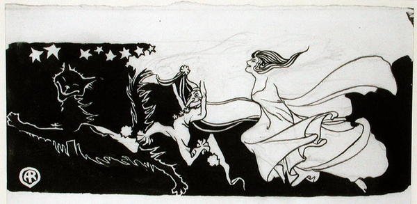 Starlight Frolics by Arthur Rackham