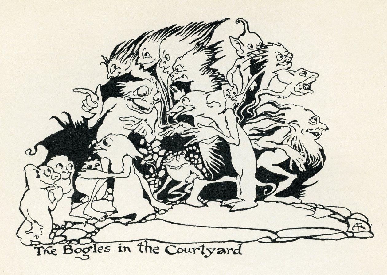 The Golden Ball by Arthur Rackham