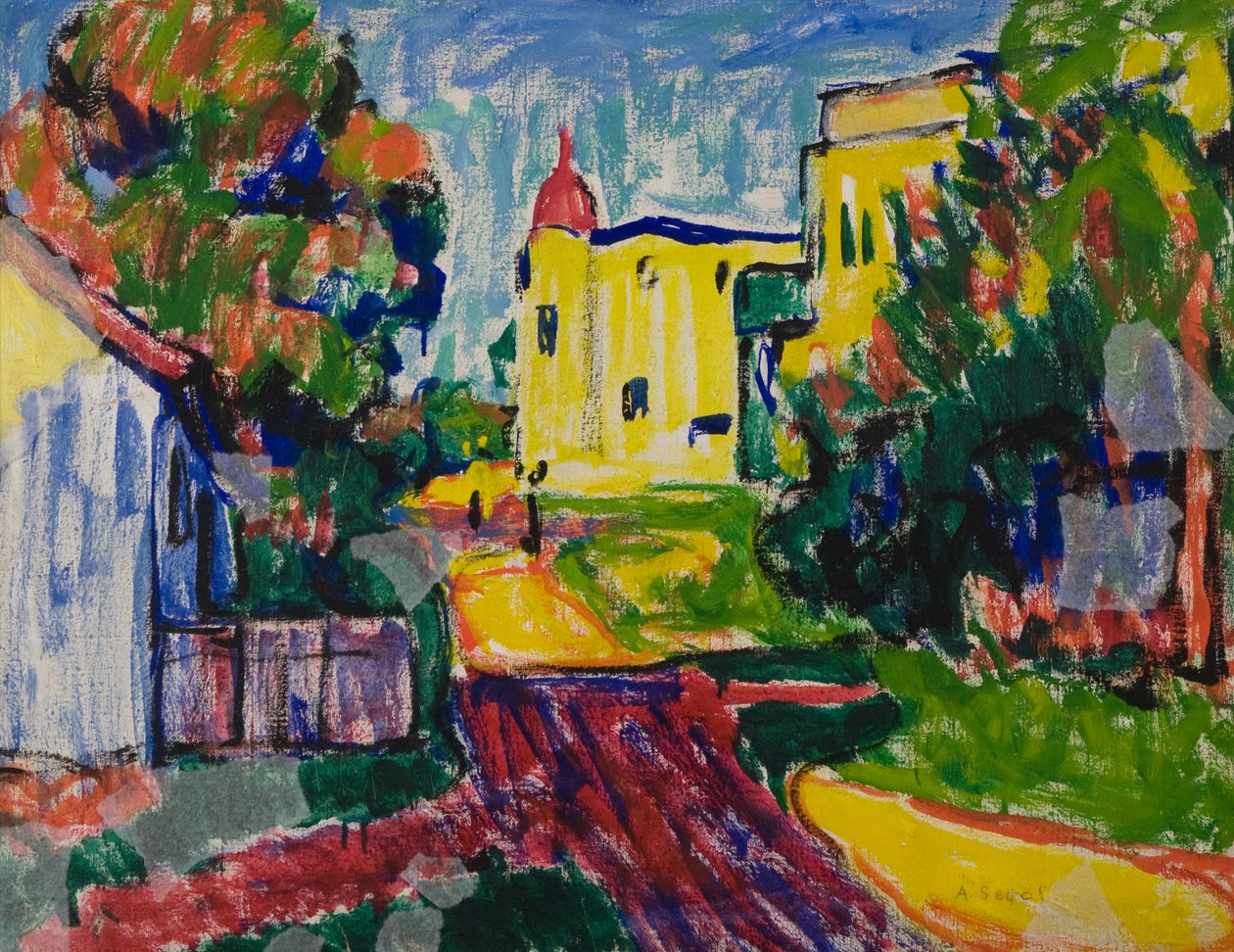 A Street by Arthur Segal