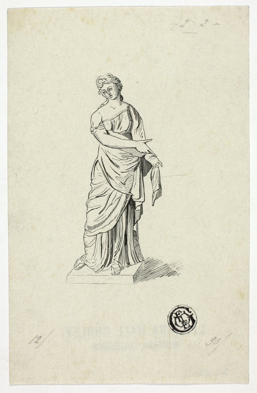 Allegorical Figure (Statue) by Artist Unknown