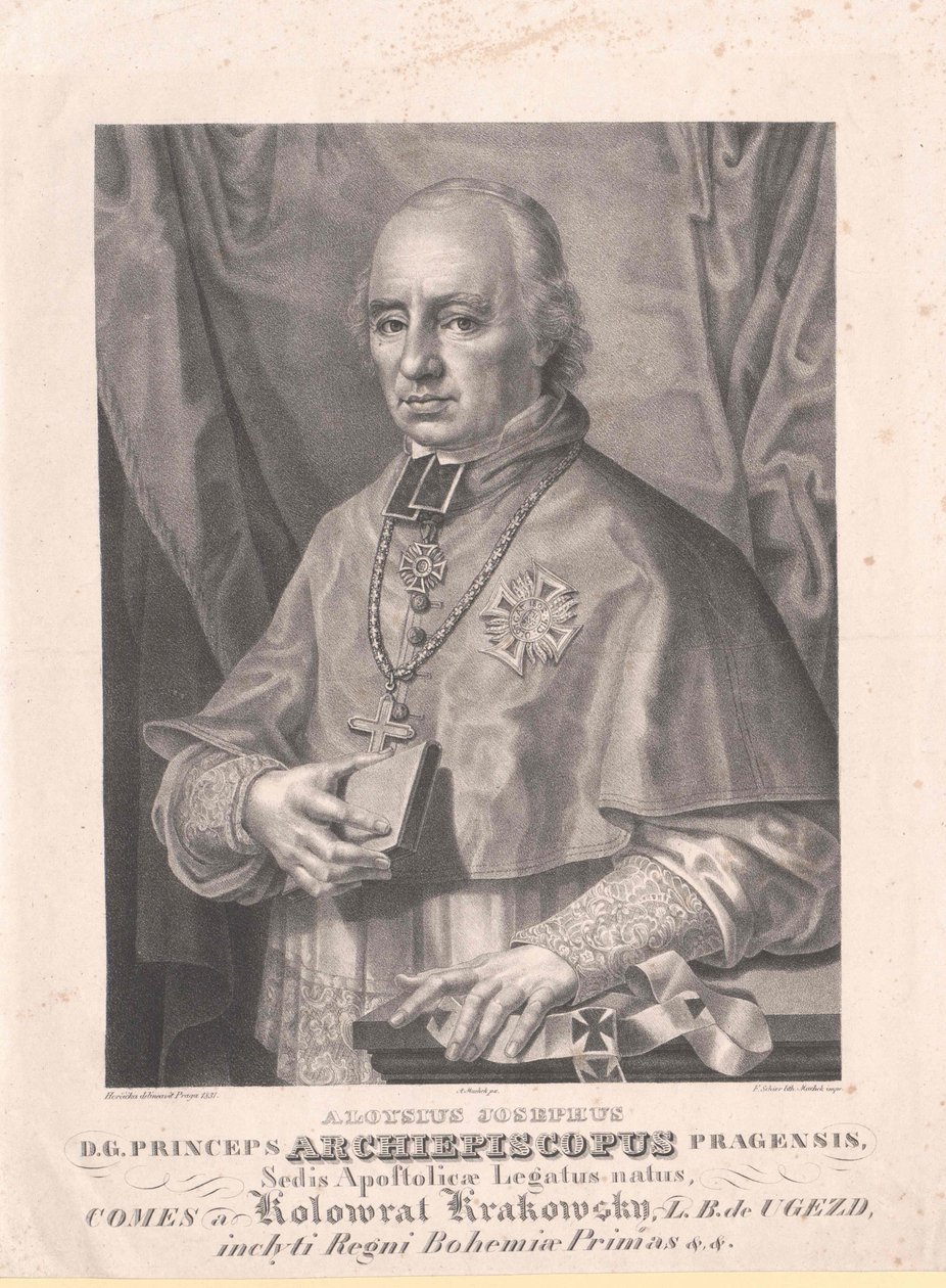 Aloysius Joseph Count Kolovrat Krakowski by Artist Unknown