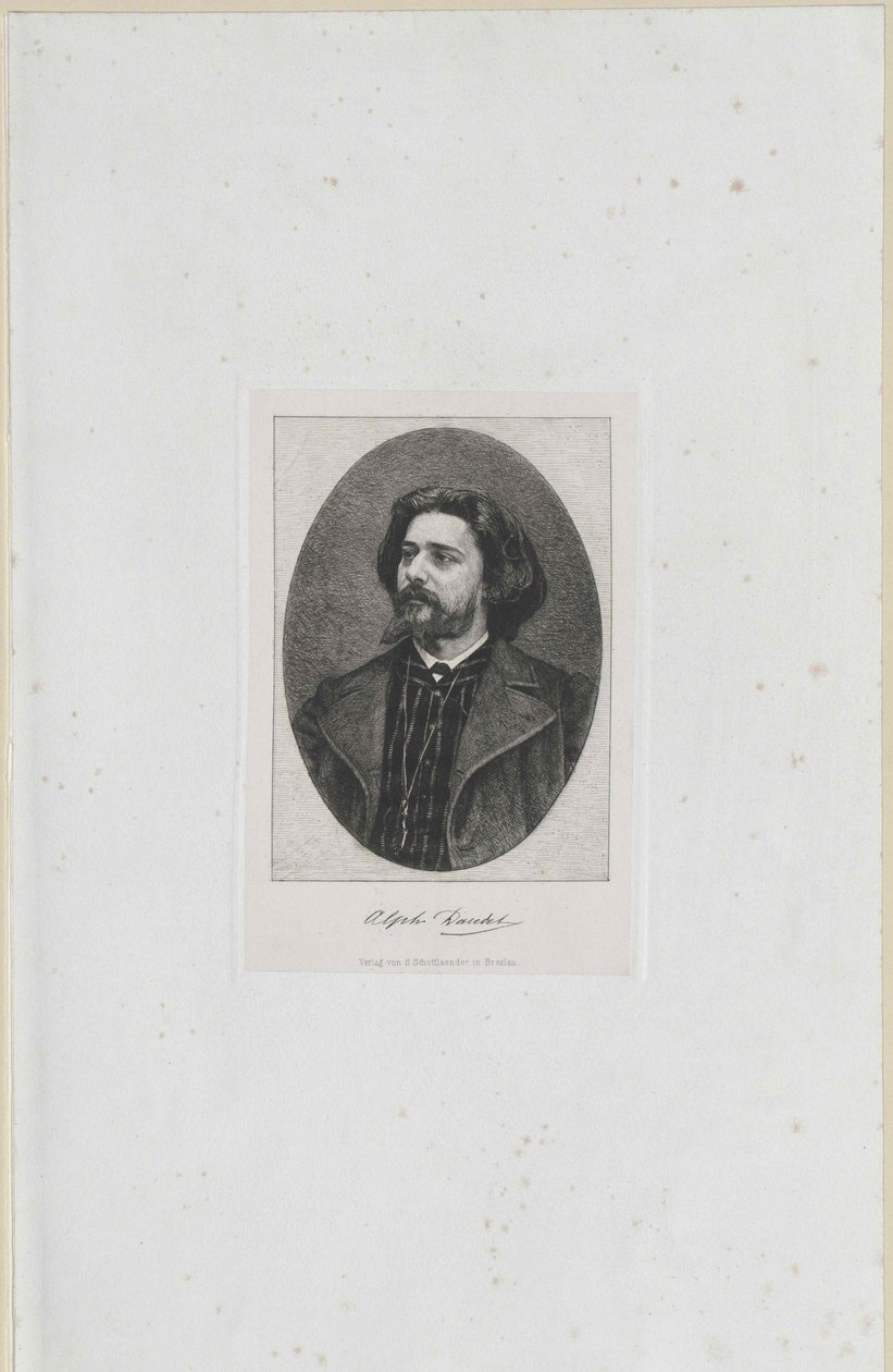 Alphonse Daudet by Artist Unknown