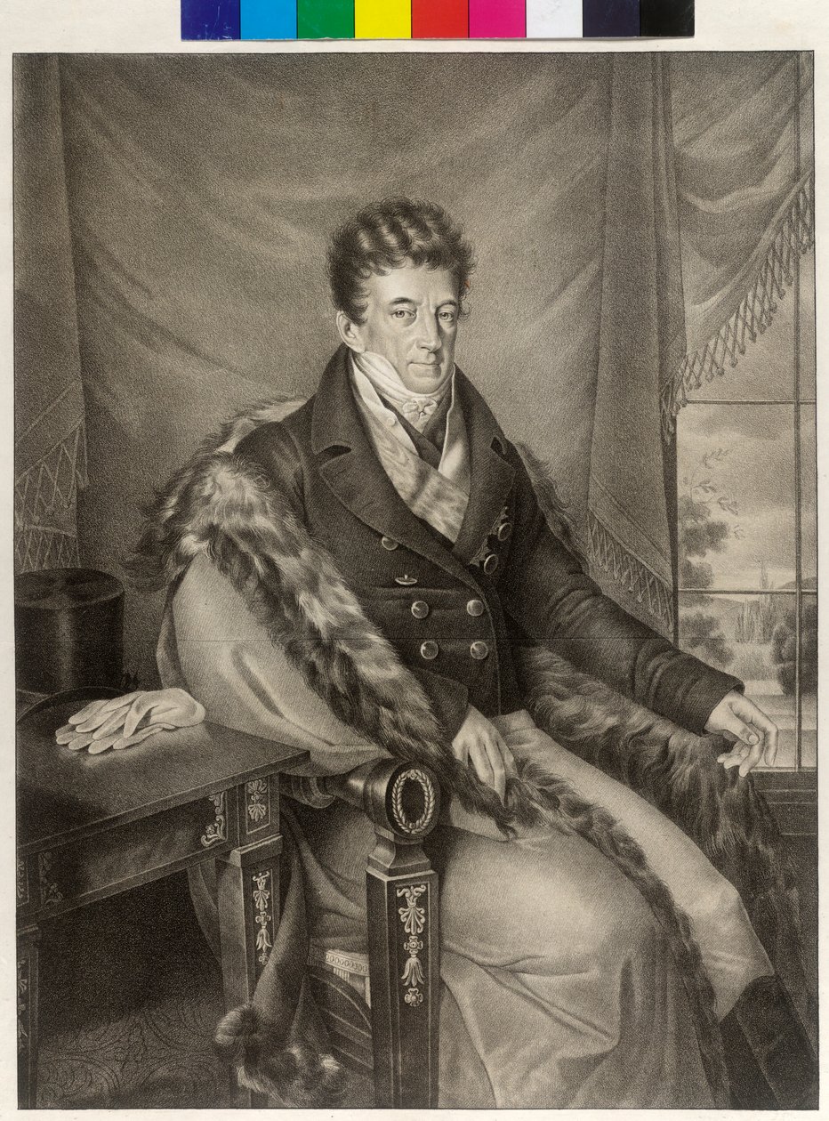 Andrei Kirillovich Count Razumovsky by Artist Unknown