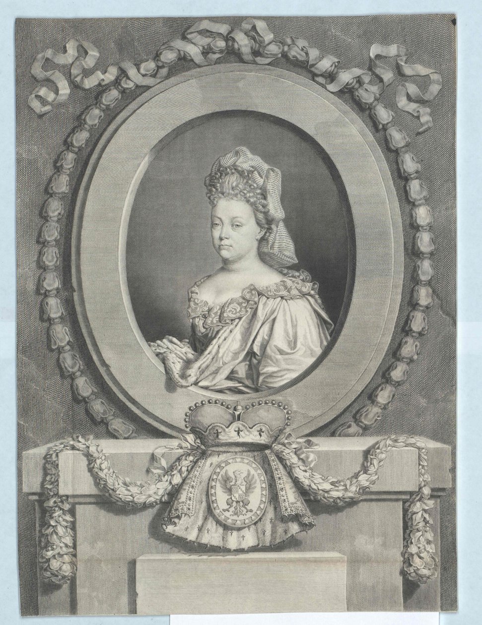 Anna Adelaide Landgravine to Fuerstenberg by Artist Unknown
