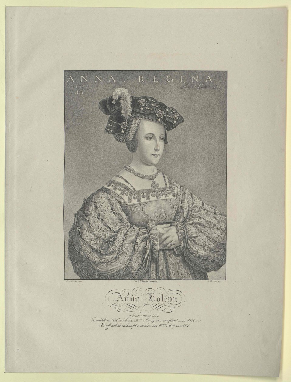 Anne Boleyn by Artist Unknown