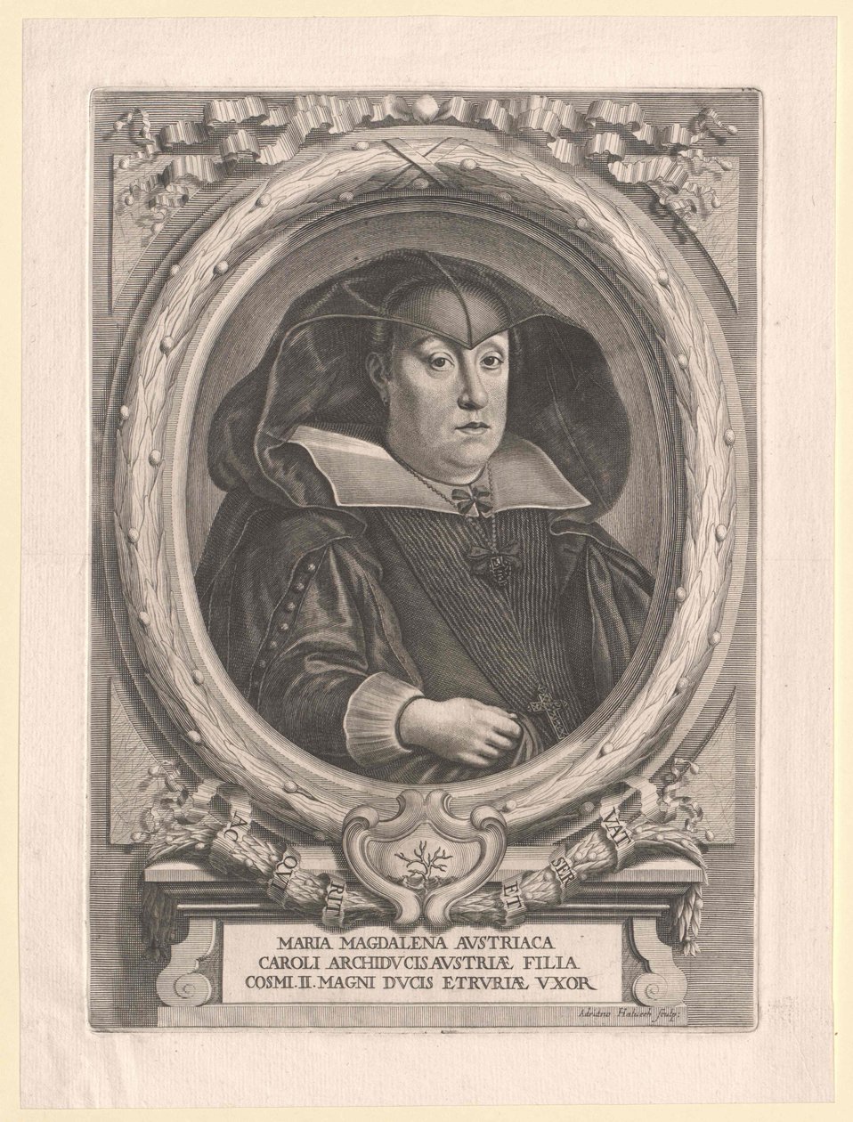 Archduchess Maria Magdalene of Austria by Artist Unknown